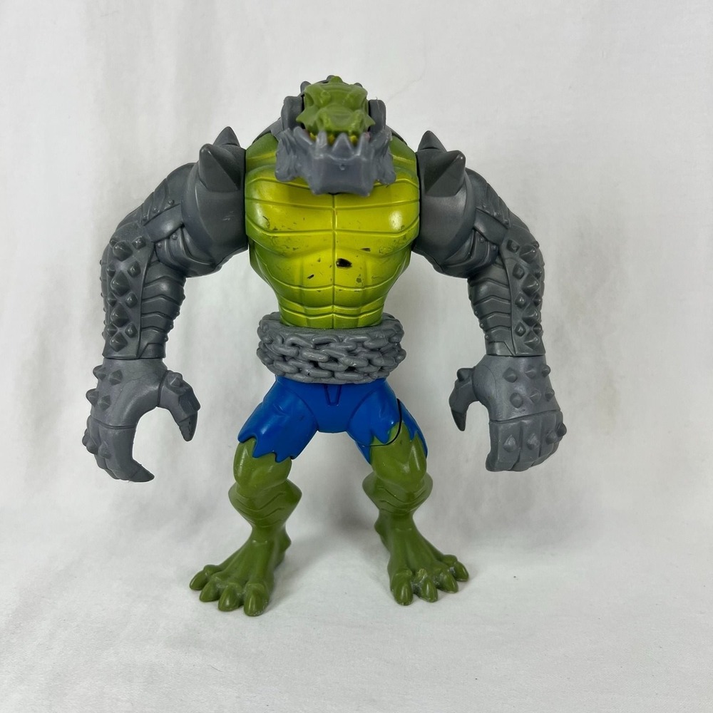 Mattel Killer Croc Action Figure Kids 6 Inch Green Good DC Comics 2012 Y1257